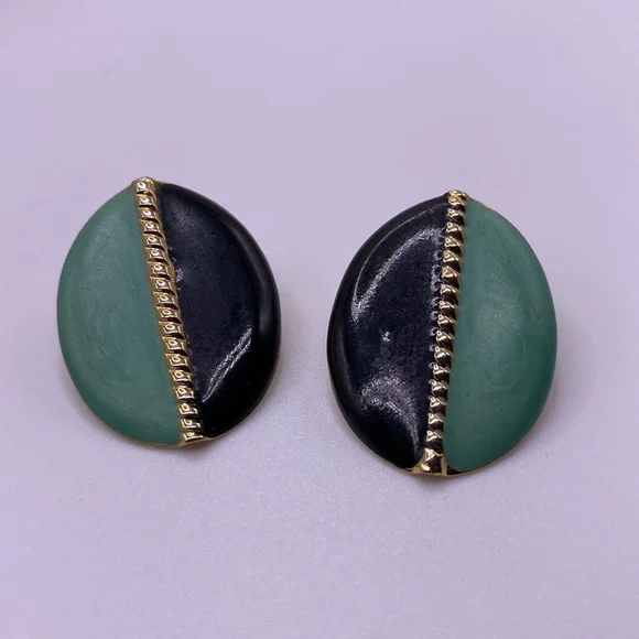 Vintage pierced earrings - Picture 1 of 2